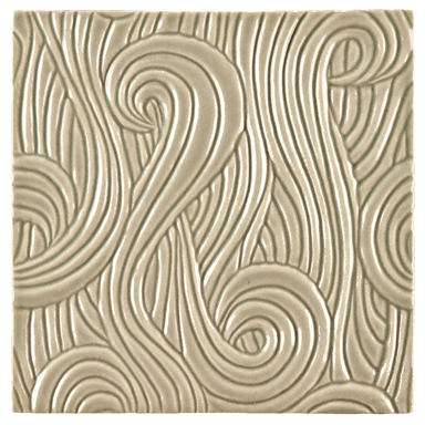 Nautical wave tile by Ann Sacks