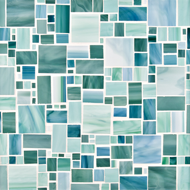 Nautical green Ann Sacks mosaic